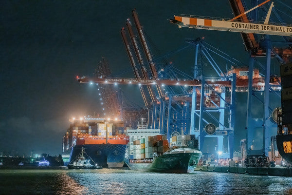 Lichter Bootsfahrt